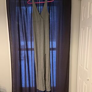 Gray Women's long dress NWT